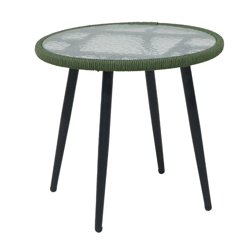 Outdoor green dining set garden dining set metal patio furniture garden chairs