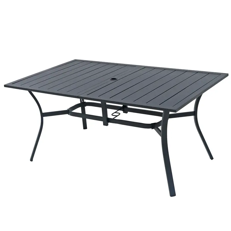 Garden furniture outdoor aluminum tab...
