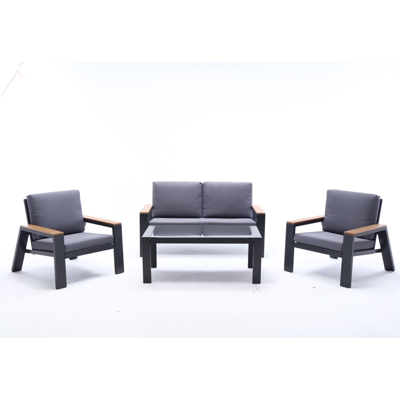 4 piece garden furniture set aluminum patio sofa set outdoor patio furniture patio sofa