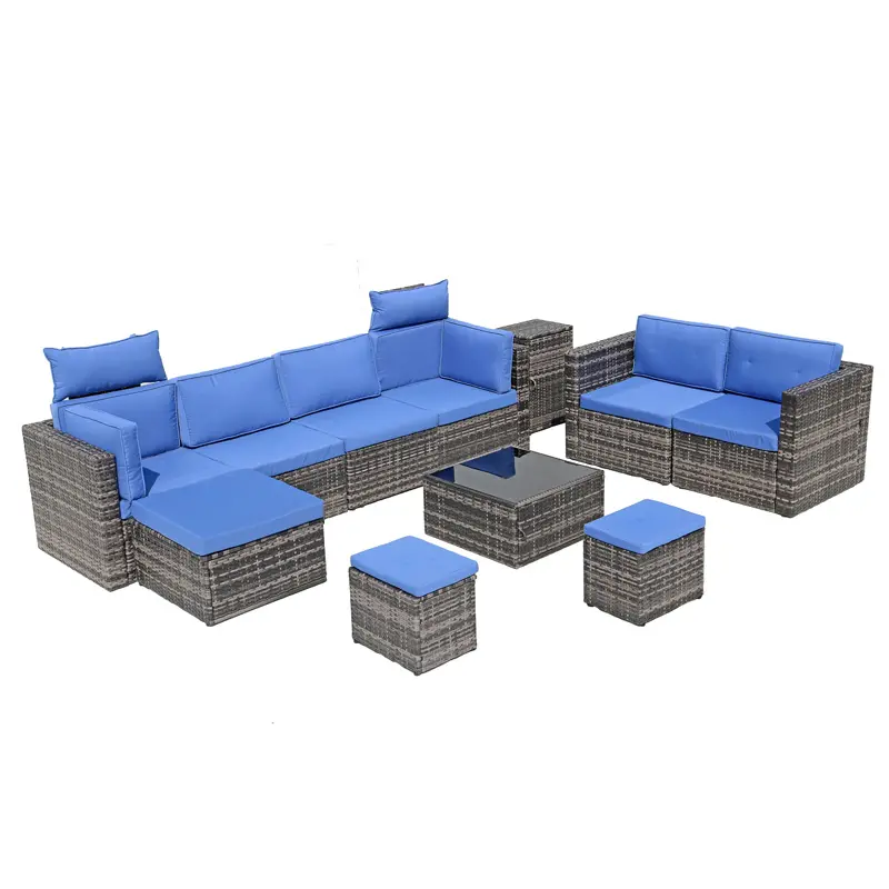 Luxury outdoor rattan furniture patio...