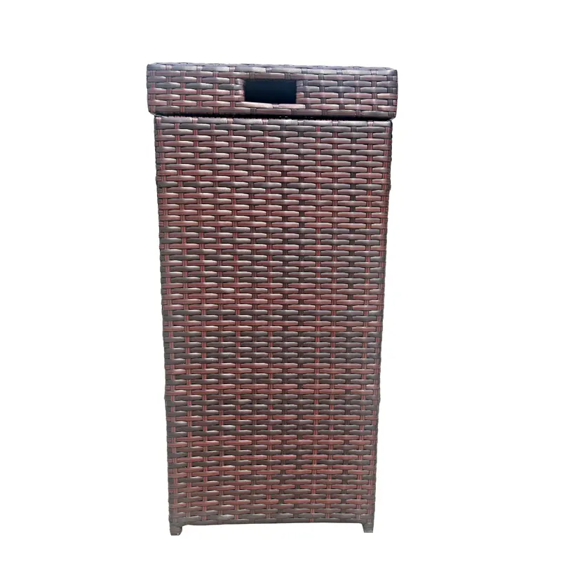 Outdoor locker / Open Door Storage Box /garden/wicker/rattan/leisure/outdoor garden furniture