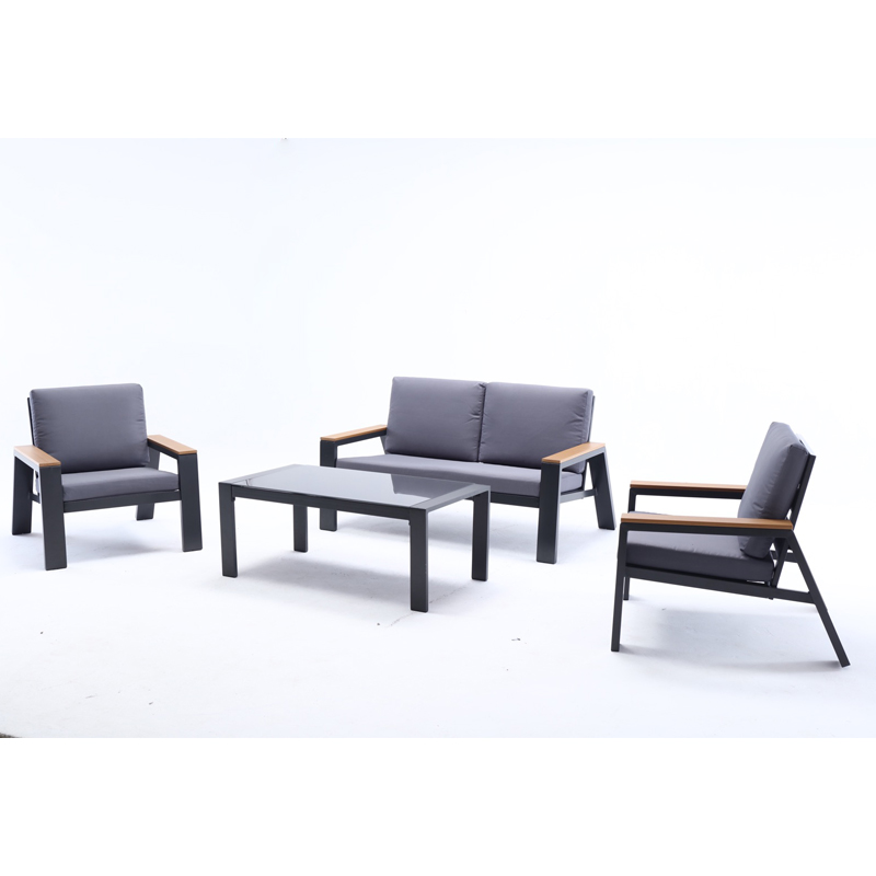 4 piece garden furniture set aluminum patio sofa set outdoor patio furniture patio sofa