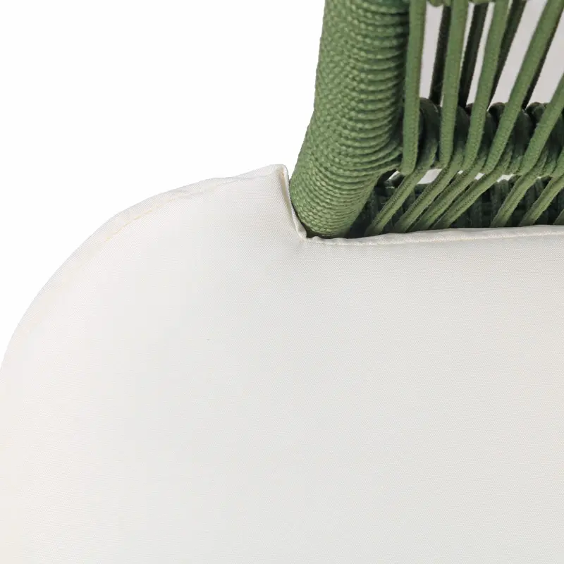 Outdoor green dining set garden dining set metal patio furniture garden chairs